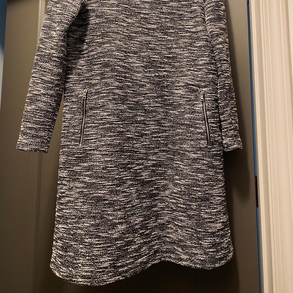 Gap Boucle Dress Long Sleeves with Pockets TALL - Picture 4 of 6